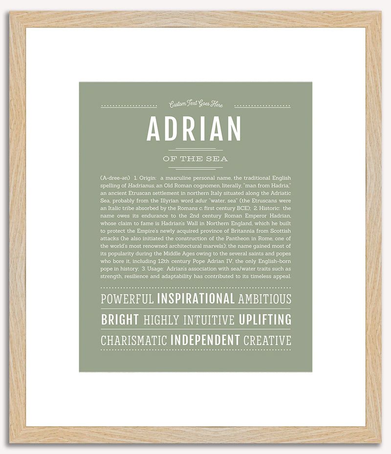 Adrian | Name Art Print