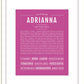 Frame Options | Dark Pink | Black Frame, Matted