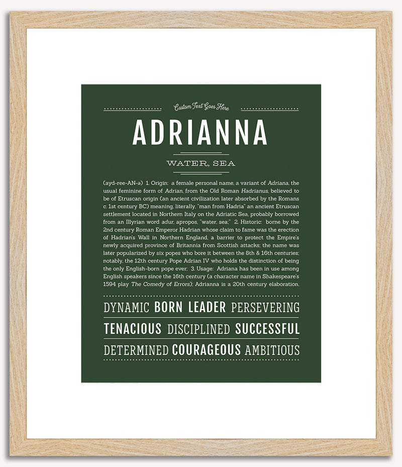 Adrianna | Name Art Print