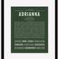 Frame Options | Deep Forest | Maple Frame, Matted