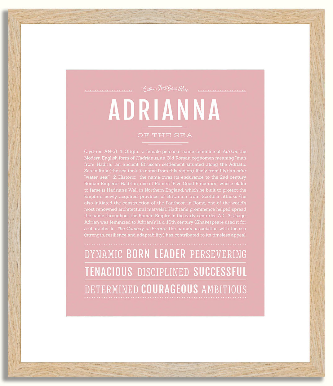 Adrianna | Name Art Print