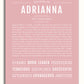 Frame Options | Dusty Rose | White Frame, Matted