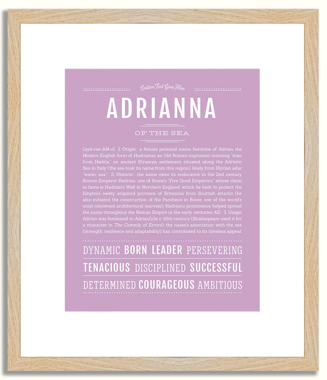 Adrianna | Name Art Print