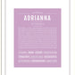 Frame Options | Lilac | Black Frame, Matted