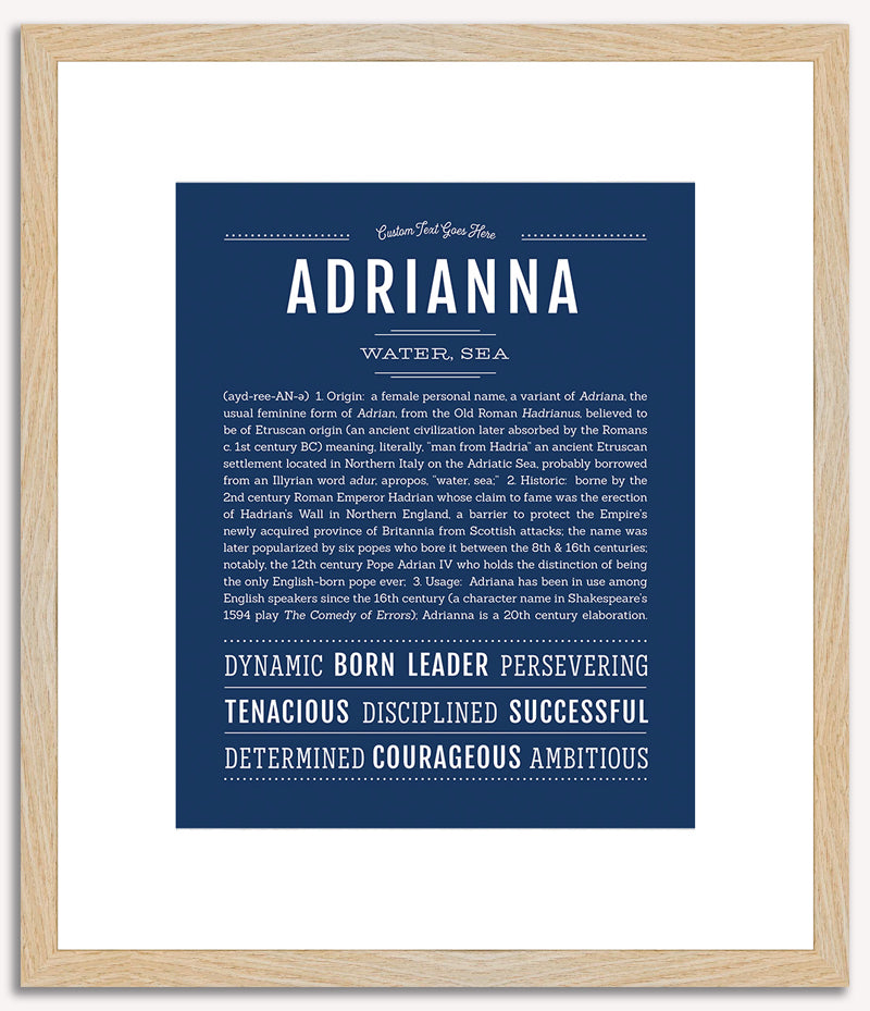 Adrianna | Name Art Print