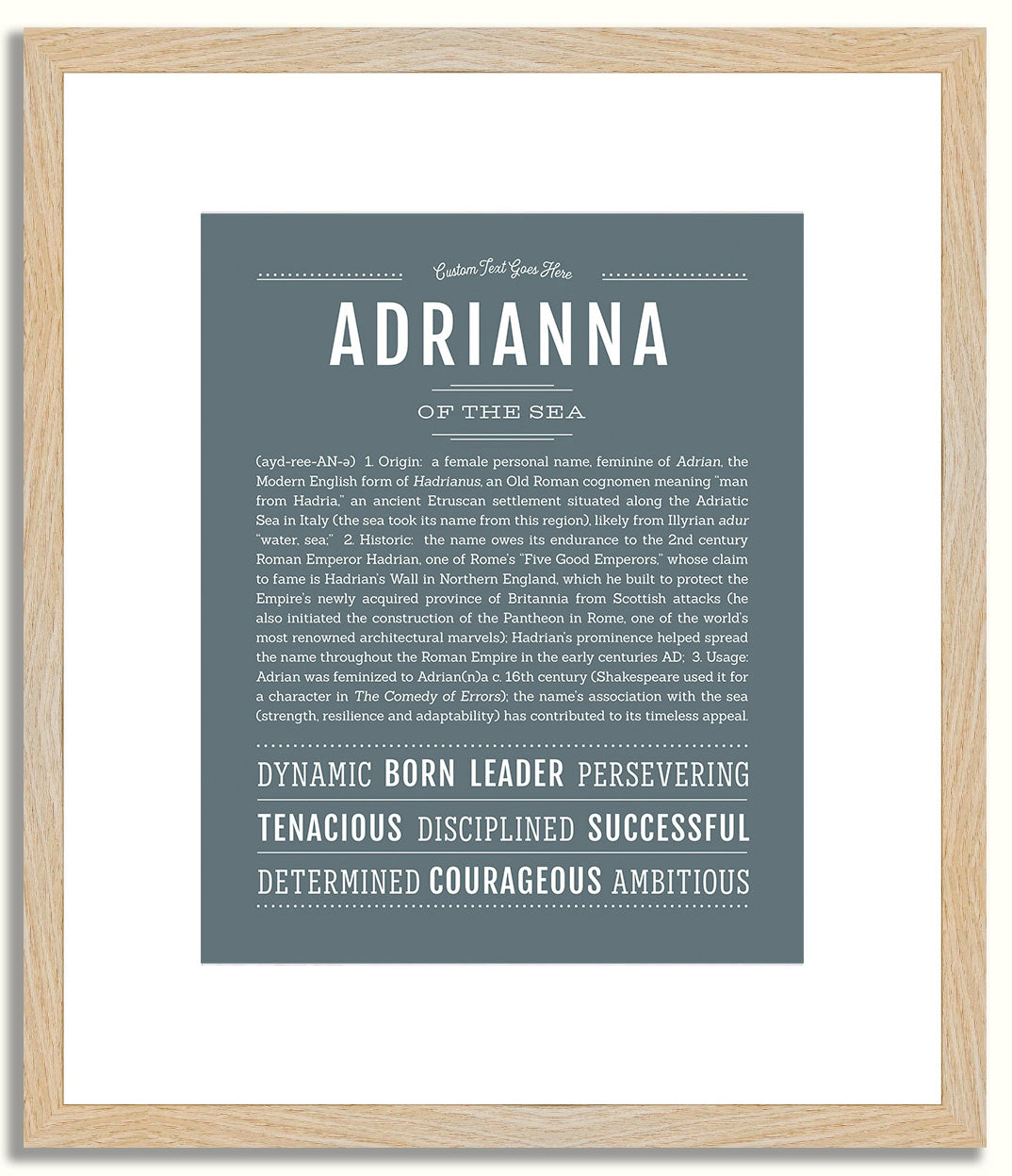Adrianna | Name Art Print