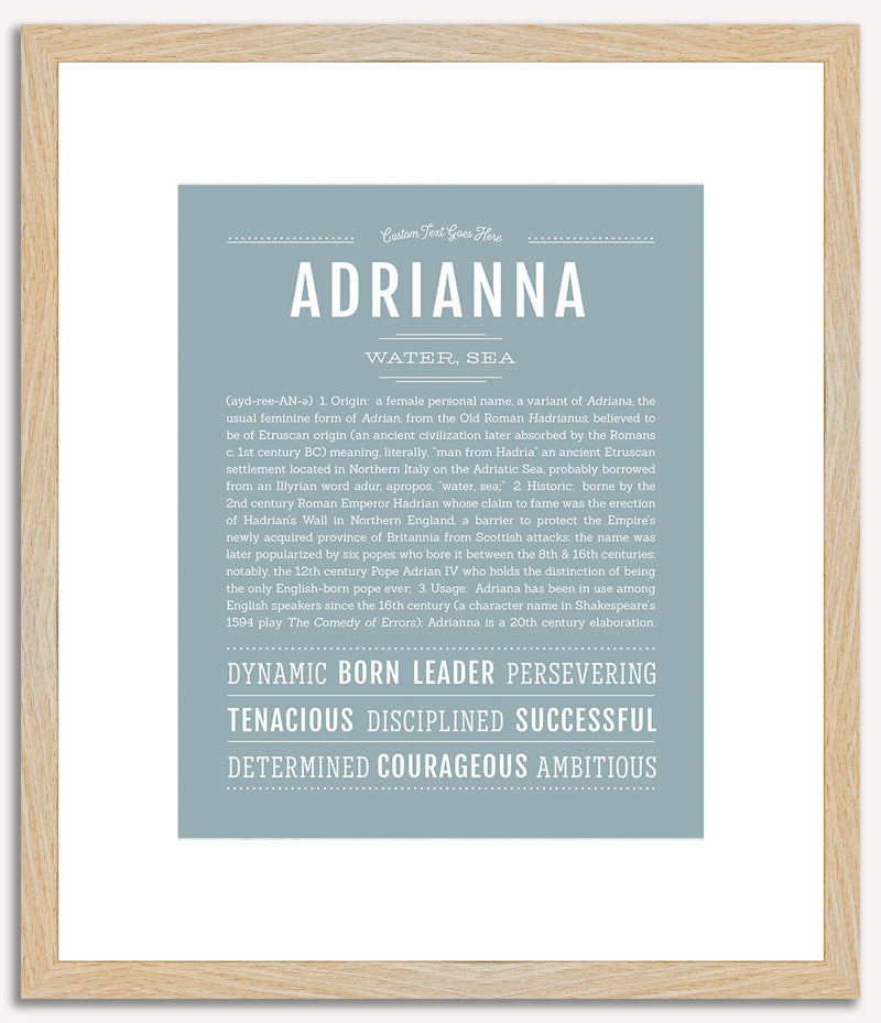 Adrianna | Name Art Print