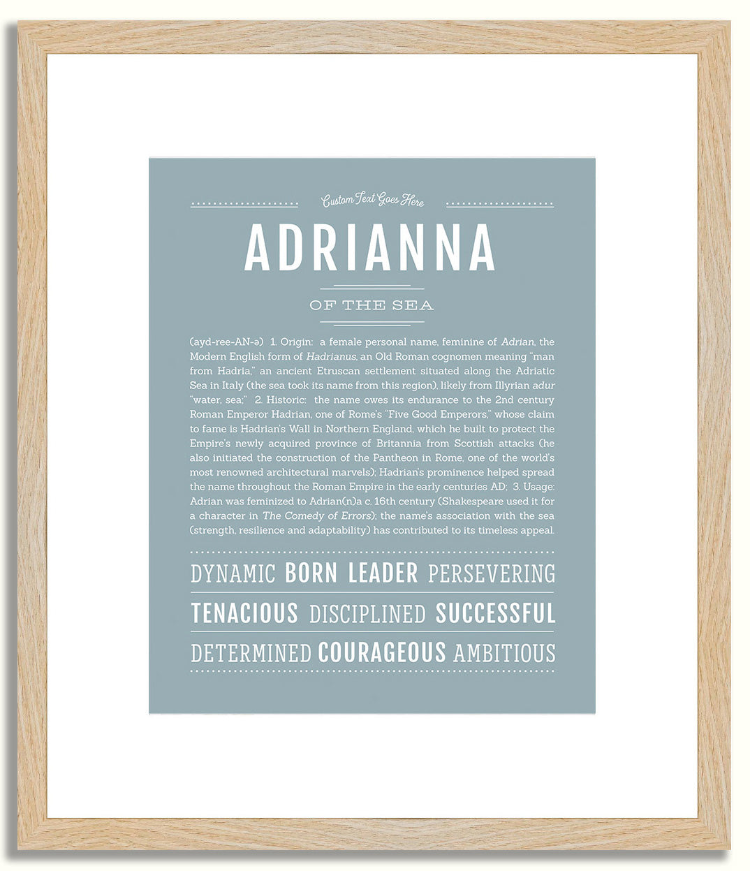 Adrianna | Name Art Print