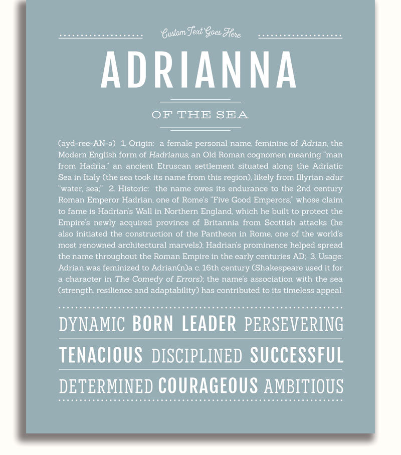 Frame Options | Powder Blue | White Frame, Matted