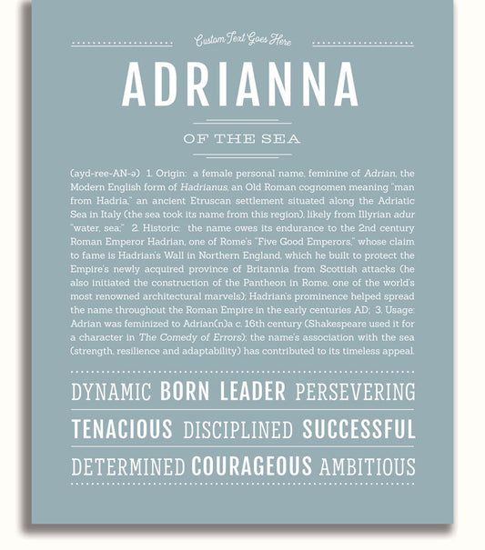 Frame Options | Powder Blue | White Frame, Matted