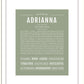 Frame Options | Sage | Black Frame, Matted