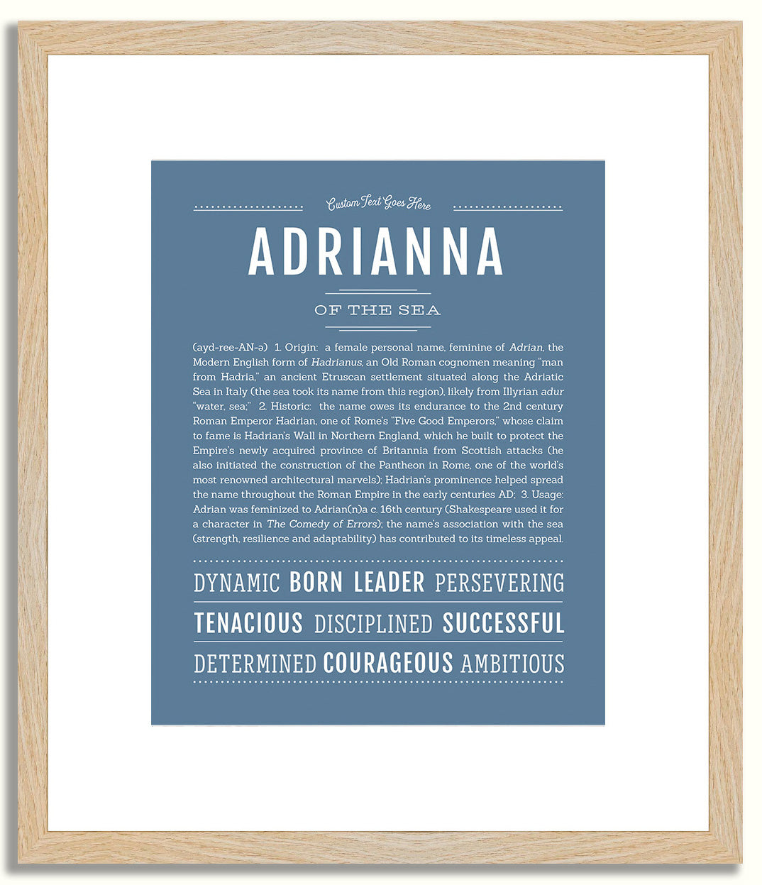 Adrianna | Name Art Print