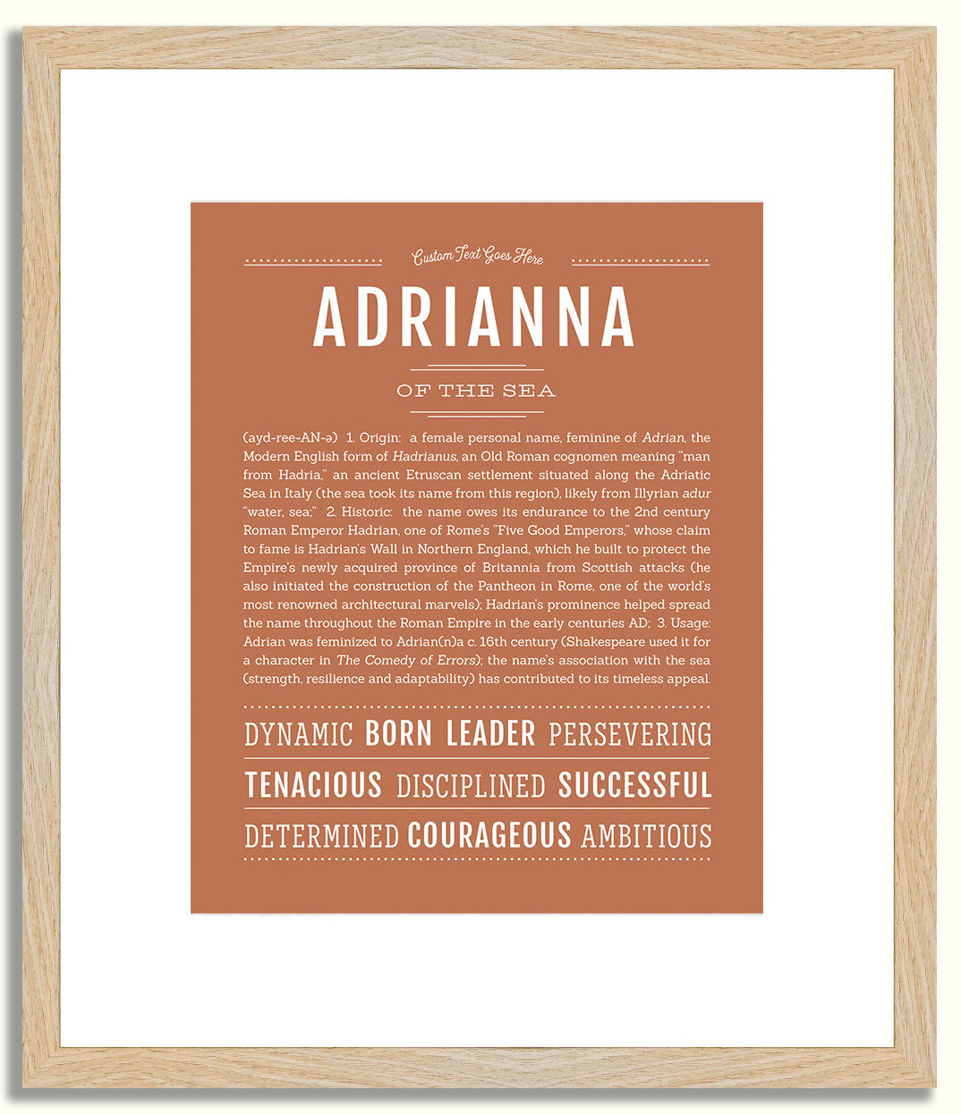 Adrianna | Name Art Print