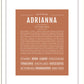 Frame Options | Terra Cotta | Black Frame, Matted