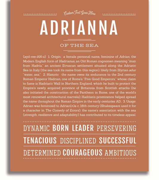 Frame Options | Terra Cotta | White Frame, Matted