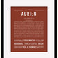 Frame Options | Bordeaux | Black Frame, Matted