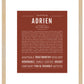 Frame Options | Bordeaux | Maple Frame, Matted