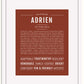 Frame Options | Bordeaux | White Frame, Matted