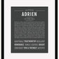 Frame Options | Charcoal Gray | Black Frame, Matted