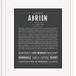 Frame Options | Charcoal Gray | White Frame, Matted