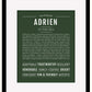 Frame Options | Deep Forest | Black Frame, Matted