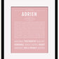 Frame Options | Dusty Rose | Black Frame, Matted