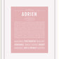Frame Options | Dusty Rose | White Frame, Matted