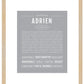 Frame Options | Light Gray | Maple Frame, Matted