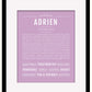 Frame Options | Lilac | Black Frame, Matted
