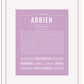 Frame Options | Lilac | White Frame, Matted