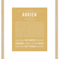 Frame Options | Matte Gold | Maple Frame, Matted