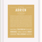 Frame Options | Matte Gold | White Frame, Matted