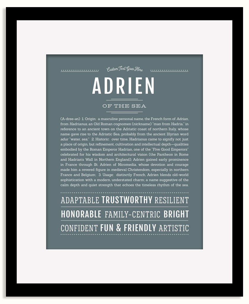 Frame Options | Night Rendezvous | Black Frame, Matted