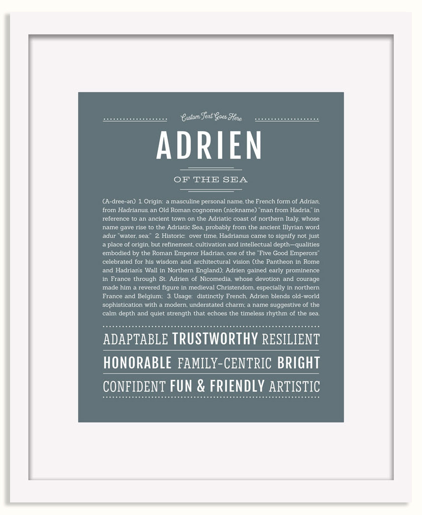 Frame Options | Night Rendezvous | White Frame, Matted
