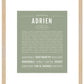 Frame Options | Sage | Maple Frame, Matted