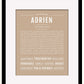 Frame Options | Tan | Black Frame, Matted