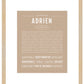 Frame Options | Tan | Maple Frame, Matted