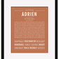 Frame Options | Terra Cotta | Black Frame, Matted