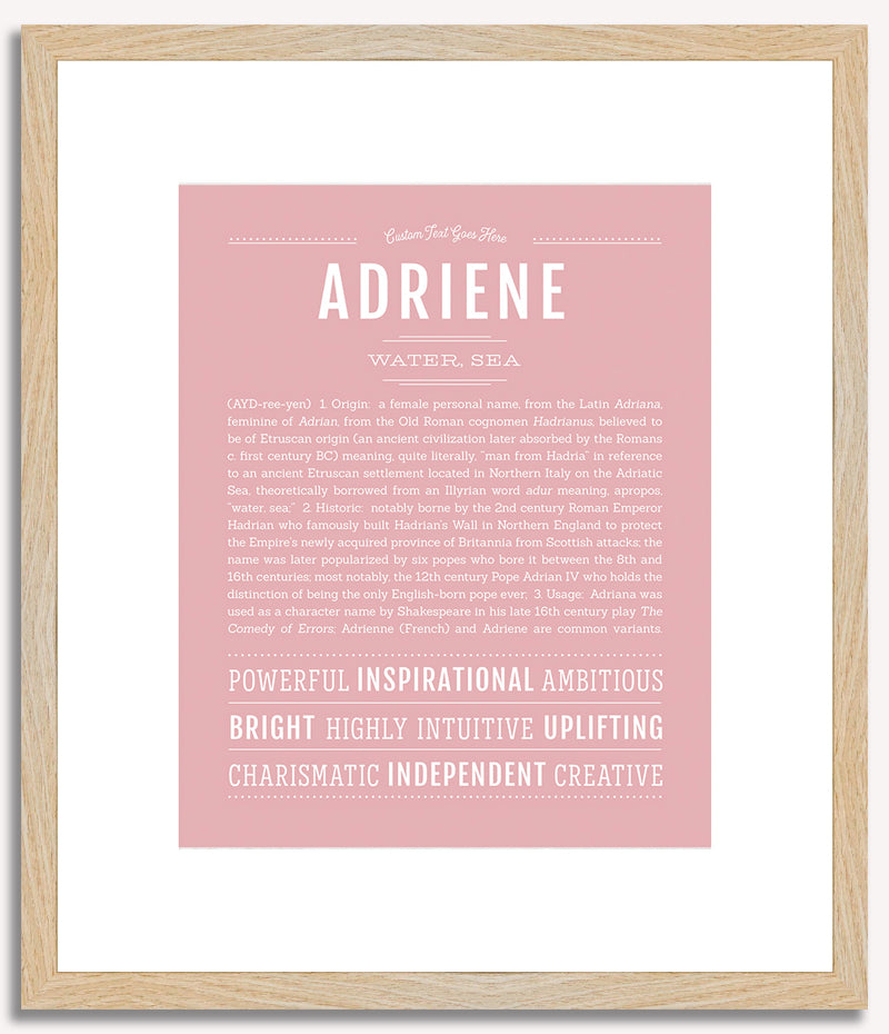 Adriene | Name Art Print