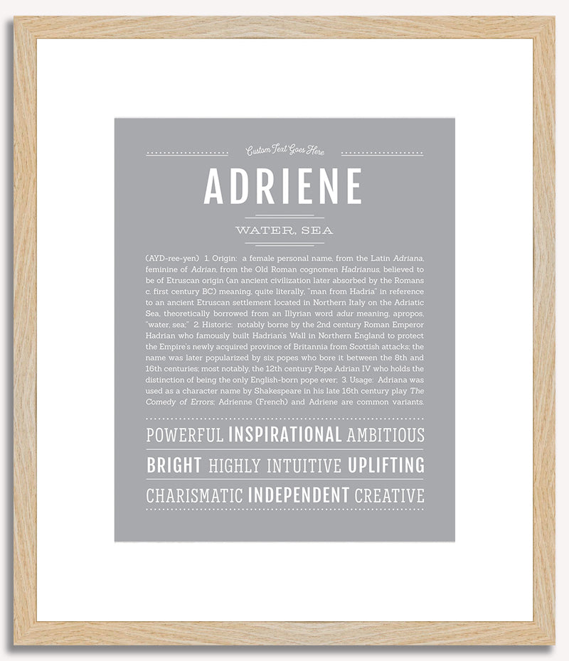 Adriene | Name Art Print