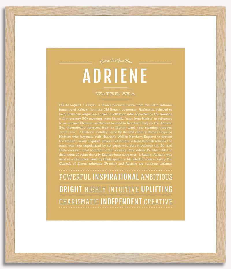 Adriene | Name Art Print