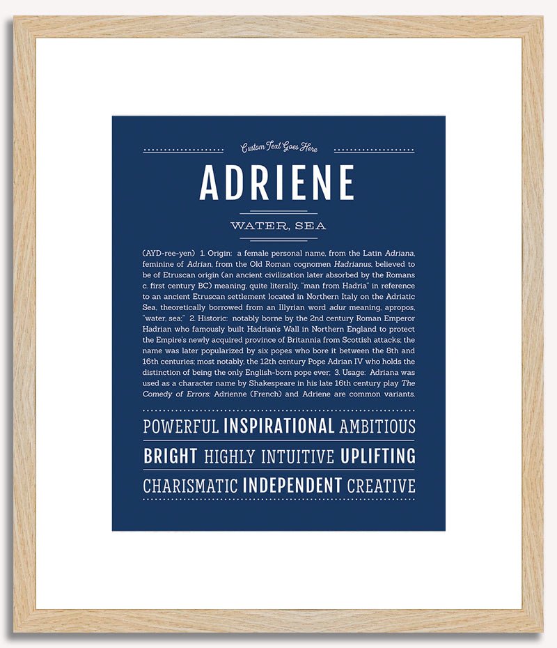 Adriene | Name Art Print