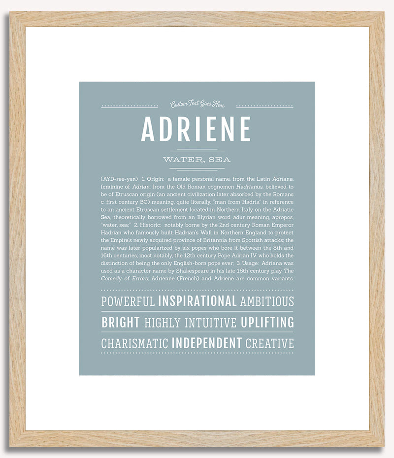 Adriene | Name Art Print