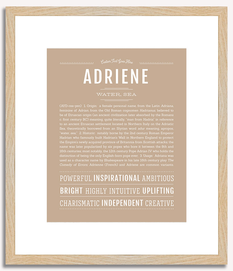 Adriene | Name Art Print