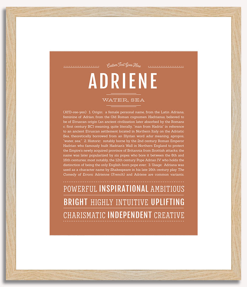 Adriene | Name Art Print