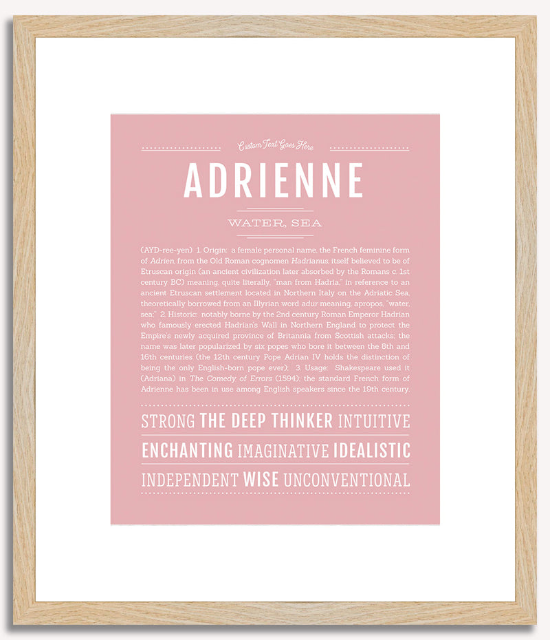 Adrienne | Name Art Print