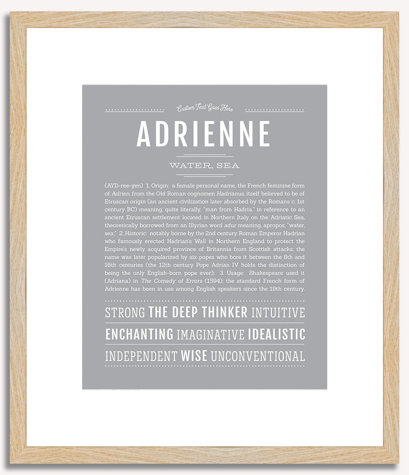 Adrienne | Name Art Print