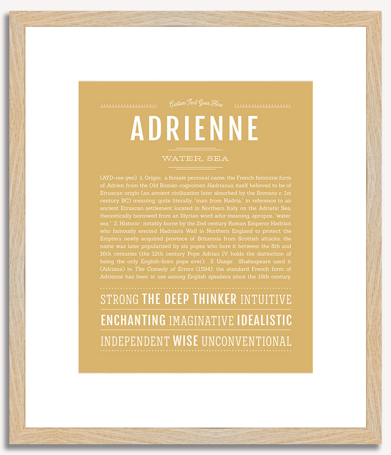 Adrienne | Name Art Print