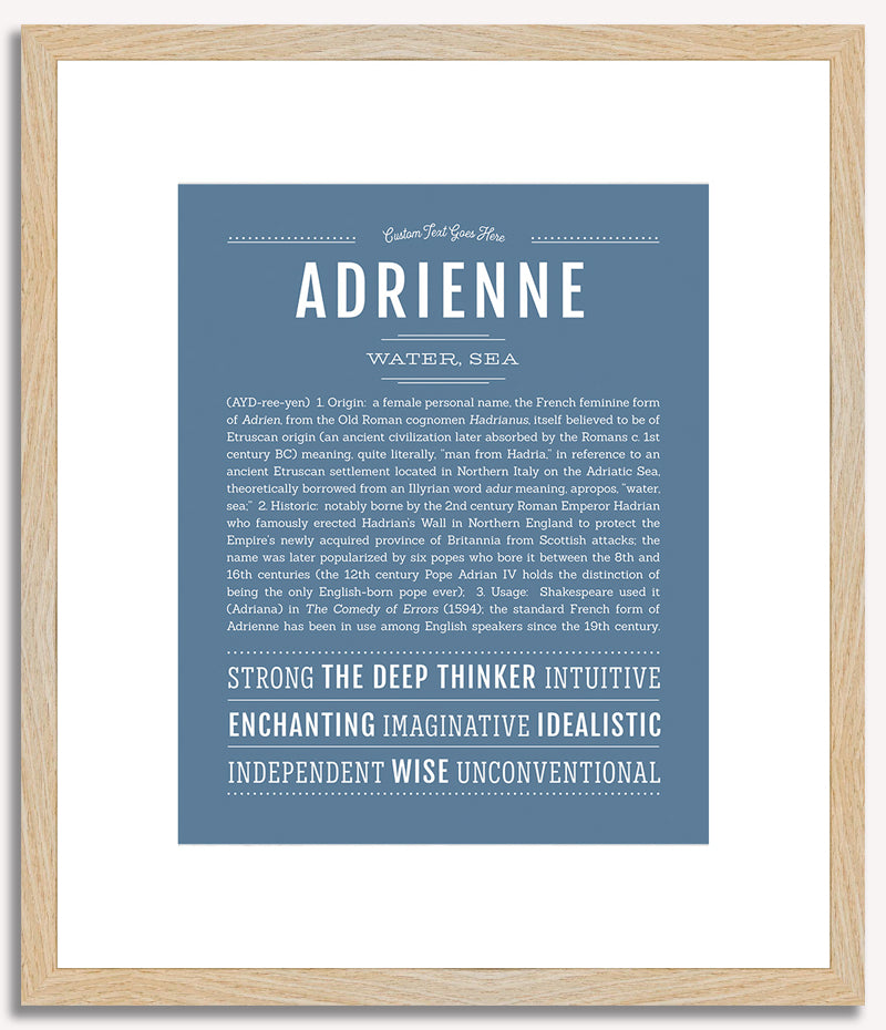 Adrienne | Name Art Print