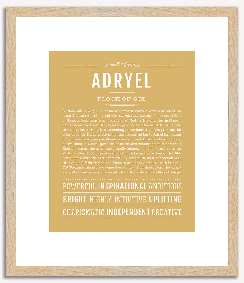 Adryel | Name Art Print